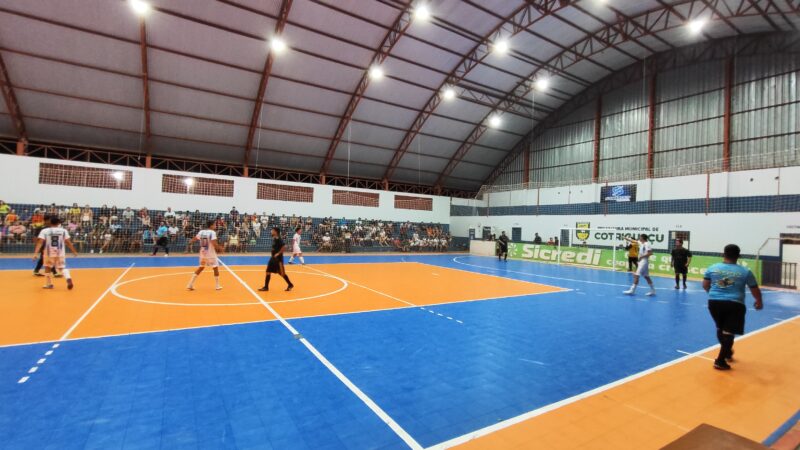 Copa Sicredi de Futsal Masculino e Feminino 2023  define semifinalistas neste sábado em Cotriguaçu