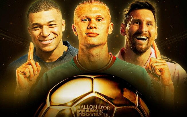 Messi, Haaland ou Mbappé: quem merece a Bola de Ouro de 2023?