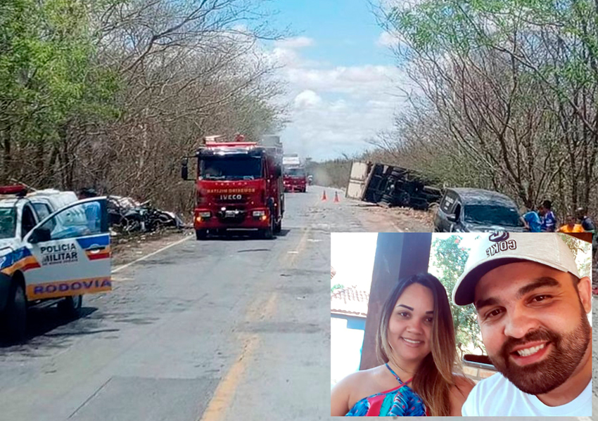 Moradores de Sorriso morrem em grave acidente em Minas Gerais