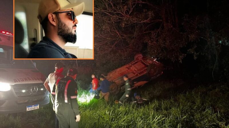 Jovem de 27 anos morre após capotar Strada na MT-242 entre Sorriso e Nova Ubiratã