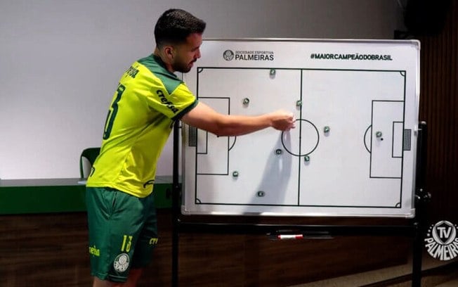 Luan, do Palmeiras, revela inspiração para concluir curso de treinador