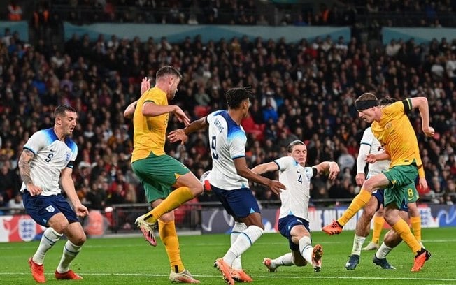 Inglaterra vence amistoso em Wembey contra a Austrália