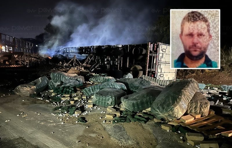 Caminhoneiro de Nova Mutum perde a vida em trágico acidente na BR-163 em Várzea Grande