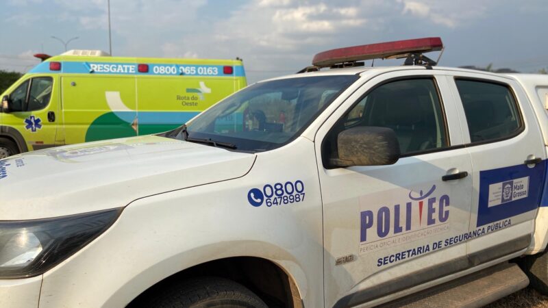 Acidente em rodovia federal de Mato Grosso deixa um morto  