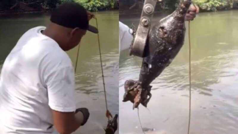 Pescador encontra granada e esquadrão bomba é acionado em MT