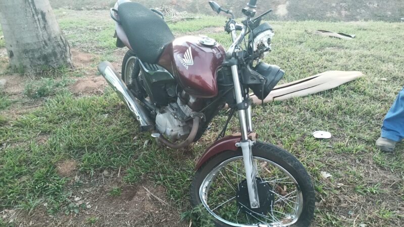 Motociclista é hospitalizado após colisão com caminhão na BR-163 em Sinop