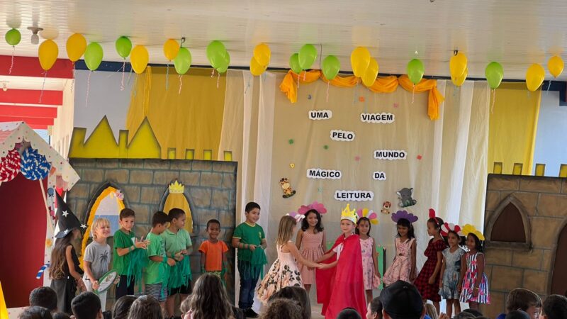 Escola Municipal Santa Maria promove projeto de leitura para incentivar crianças em Cotriguaçu