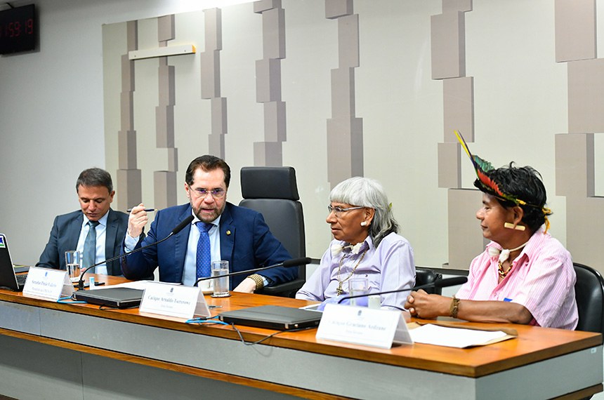 Representantes de etnias de Mato Grosso ouvidos em CPI no Senado defendem “roça mecanizada” em terras indígenas