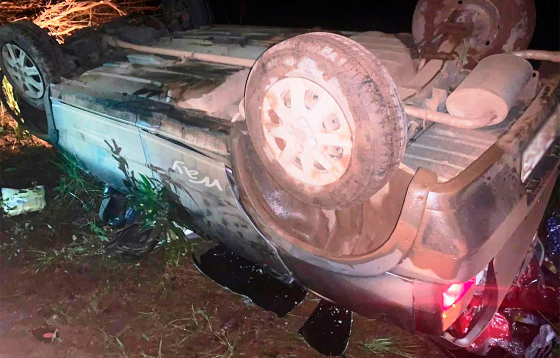 Motorista morre após capotar e cair com veículo em ribanceira no Nortão