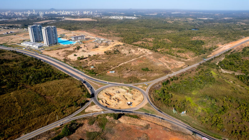 Obras de rodoanel entre Cuiabá e Várzea Grande avançam com construção de ponte e viaduto