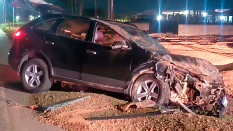 Colisão entre carros em rodovia no Nortão deixa dois feridos