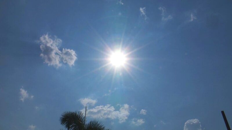 Inmet emite alerta de nova onda de calor e baixa umidade para Sorriso e outros 89 municípios de MT