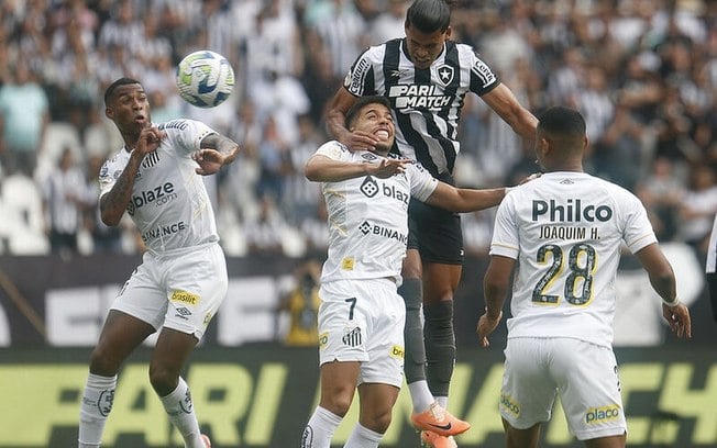 Santos arranca empate nos acréscimos e mantém seca de vitórias do Botafogo