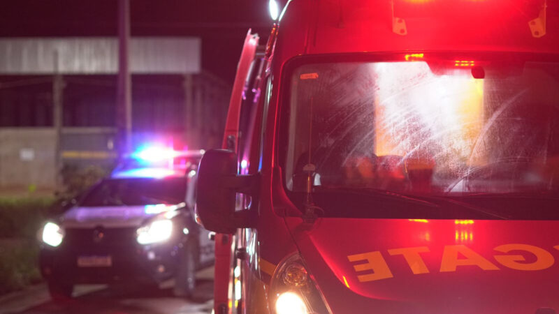 Motociclista é socorrido com fratura após colisão com carro em Nova Mutum