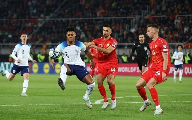 Inglaterra fica no empate com a Macedônia do Norte pelas Eliminatórias da Eurocopa