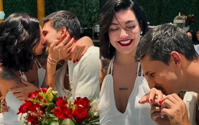 Gabi Prado se casa com Thiago Gomes em cerimônia íntima; veja