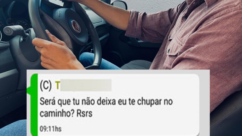 Passageiro tenta pagar corrida com sexo oral e motorista o leva à delegacia