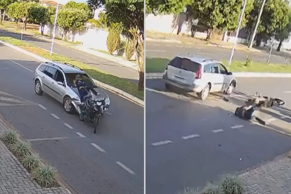 Motorista foge de acidente após colidir e deixa mulher ferida em Sorriso