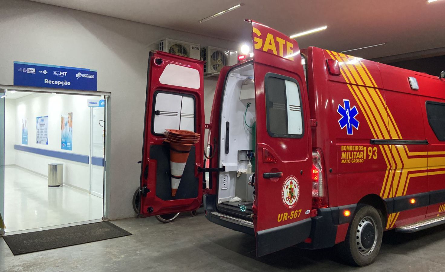 Condutor perde controle e carro capota em Sorriso