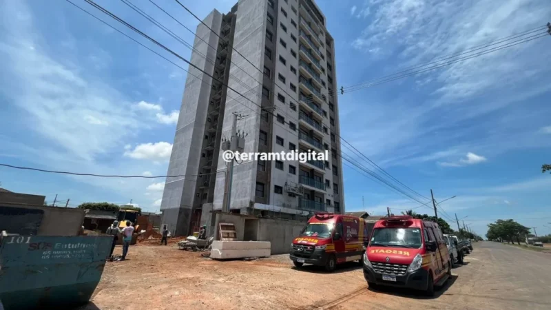 Homem tem perna esmagada por elevador em acidente de trabalho em Lucas do Rio Verde