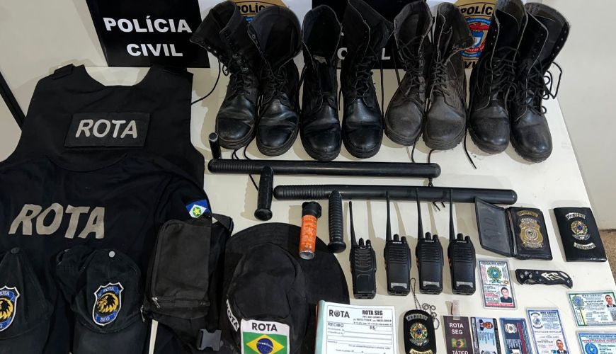 Falso ‘policial’ e dono de empresa de segurança são presos por estelionato Falso ‘policial’ e dono de empresa de segurança são presos por estelionato
