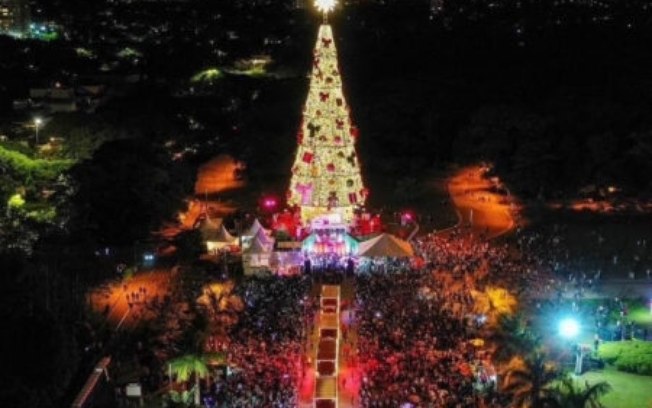 Natal no Parque Villa-Lobos tem incrível árvore de 50 metros