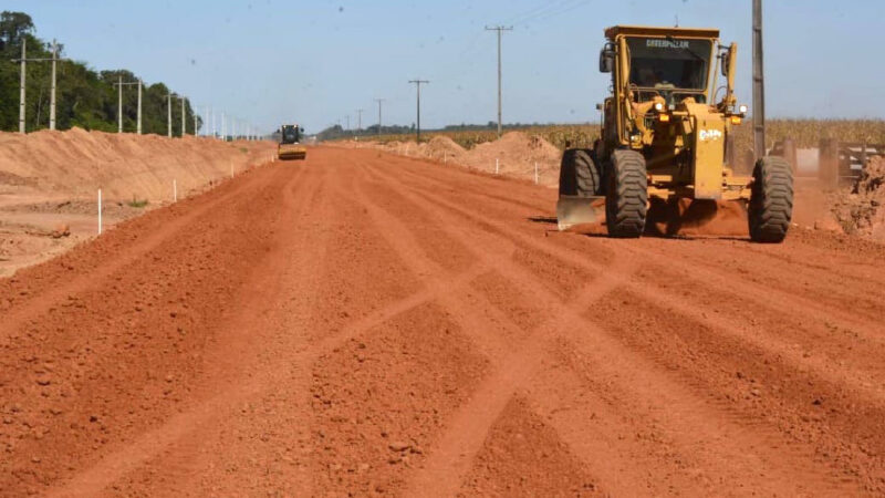 Estrada vicinal em Sorriso terá mais de 9 quilômetros pavimentados; R$ 9,4 milhões