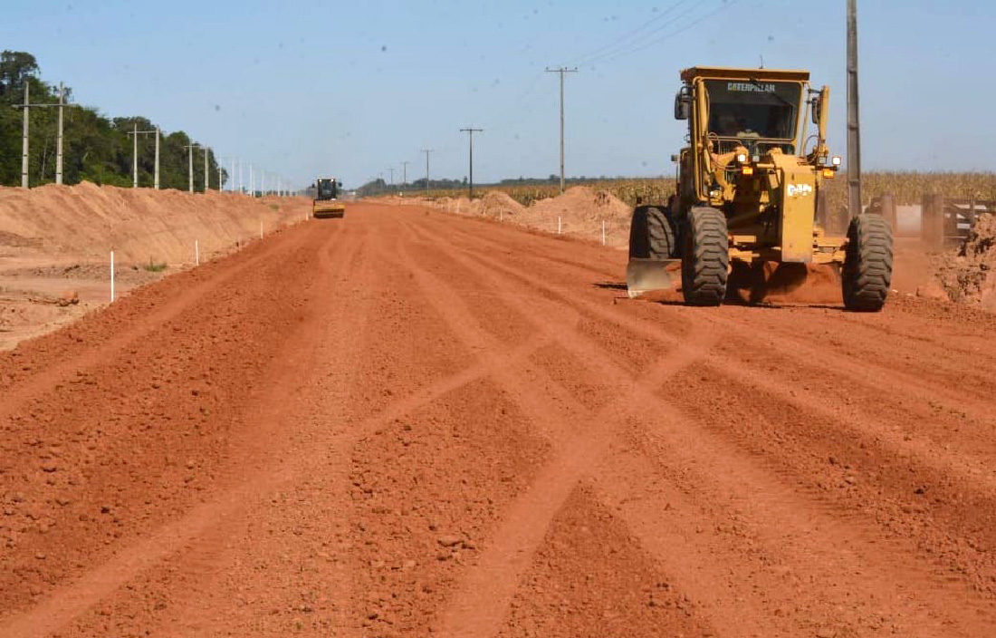 Estrada vicinal em Sorriso terá mais de 9 quilômetros pavimentados; R$ 9,4 milhões