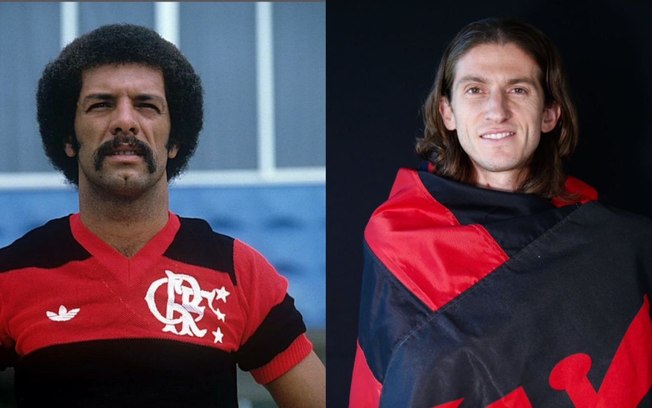 Maestro Junior homenageia Filipe Luís antes de despedida do Flamengo
