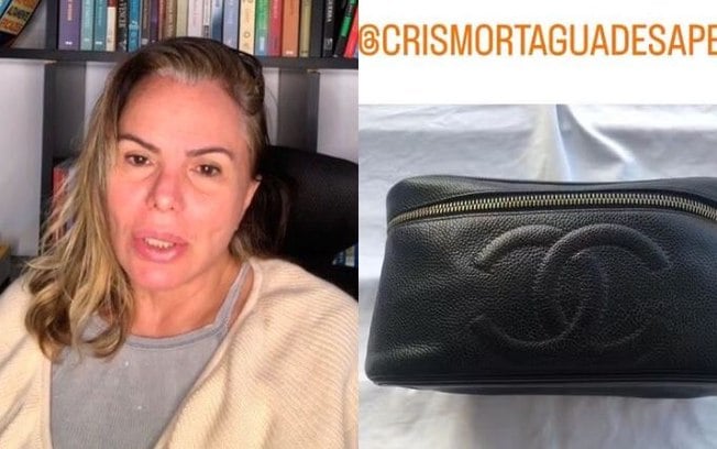 Após expor depressão, Cristina Mortágua vende nécessaire por R$ 1.770