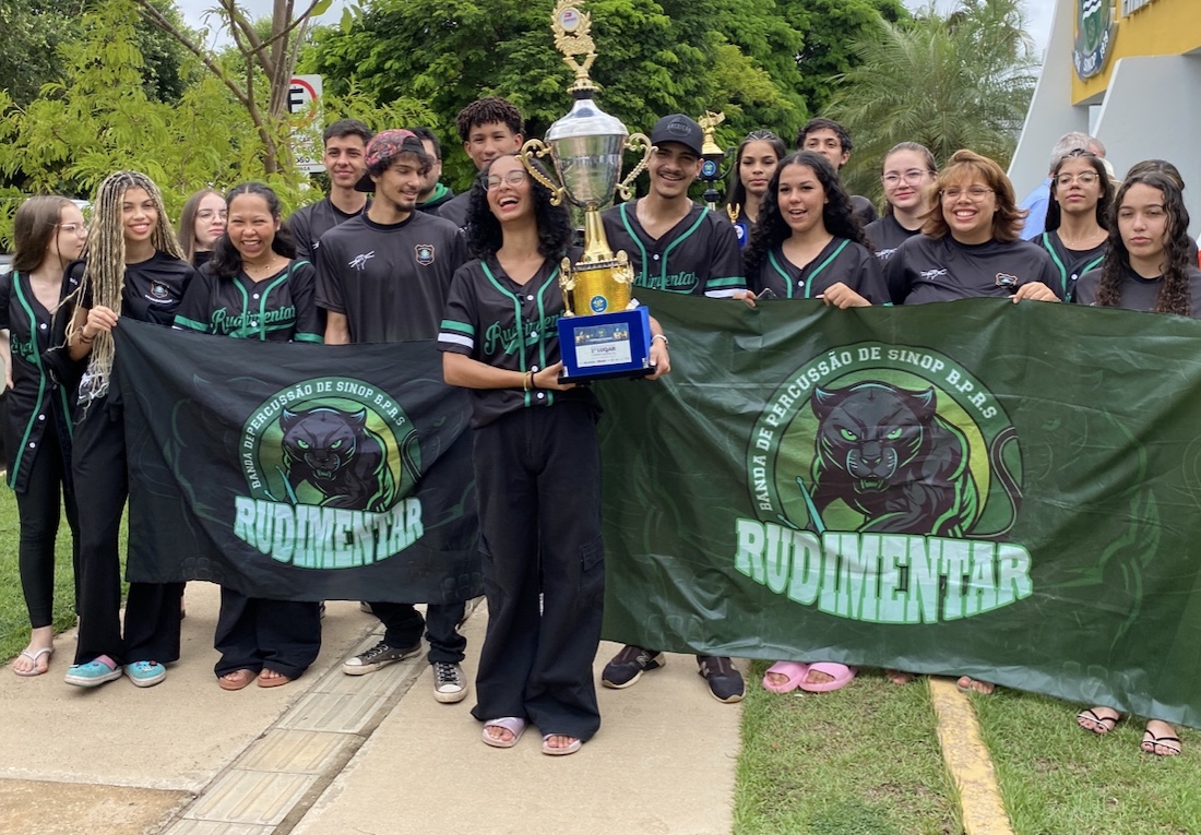 Banda em Sinop é premiada em concurso nacional realizado em São Paulo