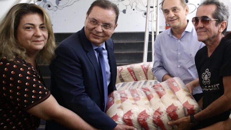 Assembleia Social distribui 2,5 toneladas de alimentos para 4 instituições filantrópicas em Cuiabá