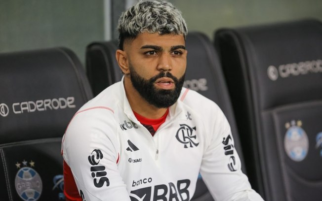 Gabigol está fora do último jogo da temporada do Flamengo no Morumbi