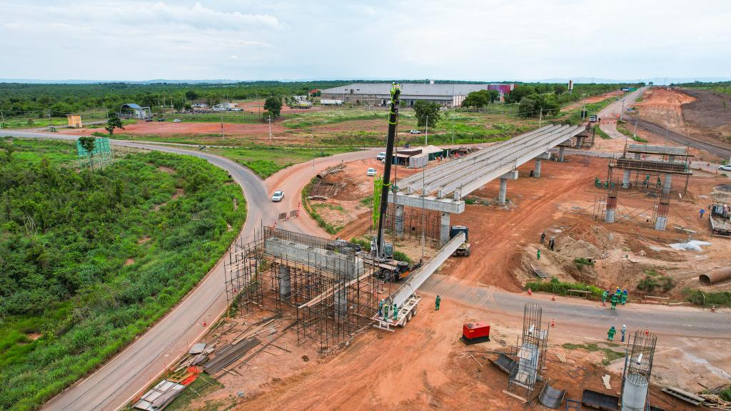 Estado dá continuidade a obras de rodoanel entre Cuiabá e Várzea Grande com dois novos viadutos