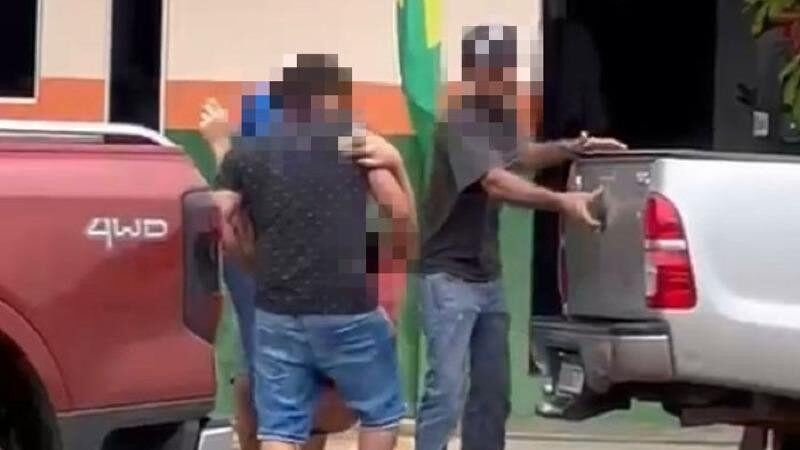 Vídeo mostra empresário sendo socorrido após ser baleado pelo marido da sócia