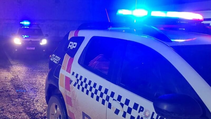 Homem bêbado é preso após fugir de boate sem pagar conta e derrubar portão em Sorriso