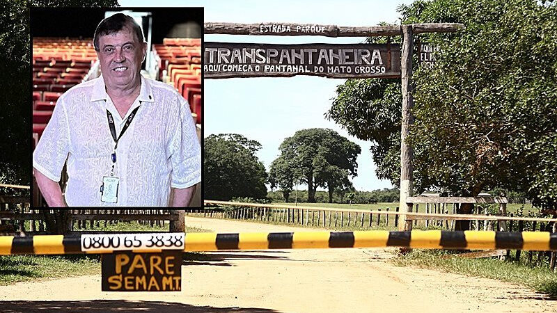 Assessor de deputado é roubado e assassinado em Poconé; corpo estava na Transpantaneira