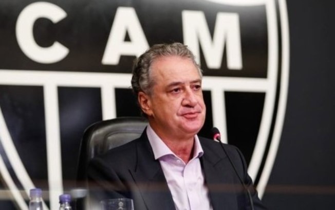 Presidente do Atlético-MG rebate fala de CEO do Cruzeiro: ‘Não me conhece’