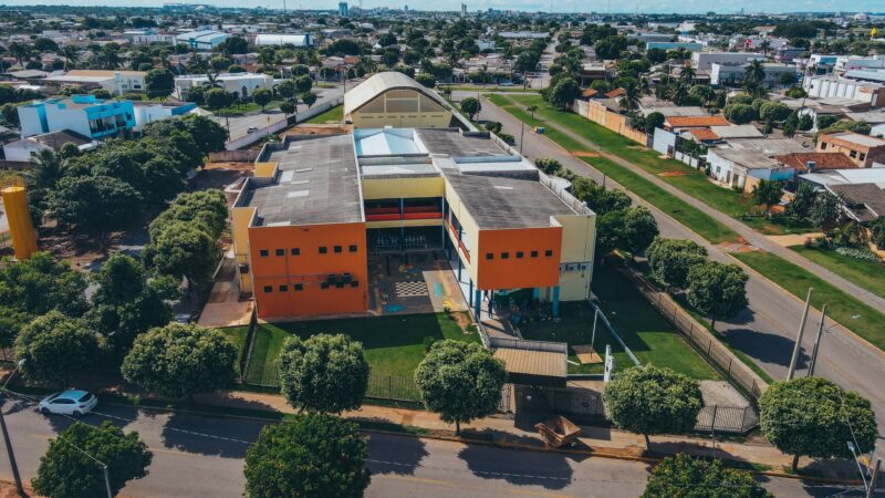 Obra de reforma e ampliação de escola em Lucas do Rio Verde está 57% concluída