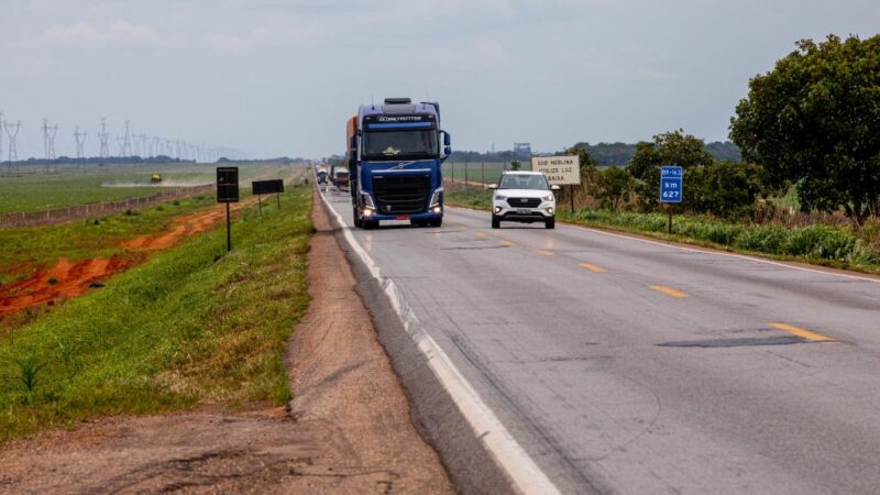 Obras de infraestrutura para instalação de fibra ótica na BR-163, pode impacta moradores de Lucas do Rio Verde temporariamente