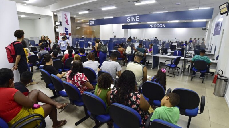 Sine Estadual encaminhou mais de 70 mil trabalhadores ao mercado de trabalho