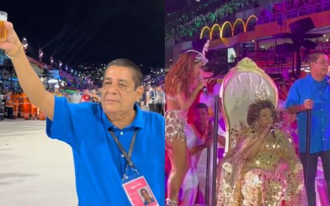Zeca Pagodinho relembra show especial de 40 anos da Sapucaí; assista