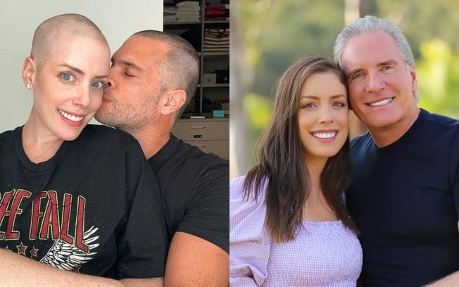 Roberto Justus se emociona após genro raspar cabelo em apoio a Fabiana Roberto Justus se emociona após genro raspar cabelo em apoio a Fabiana