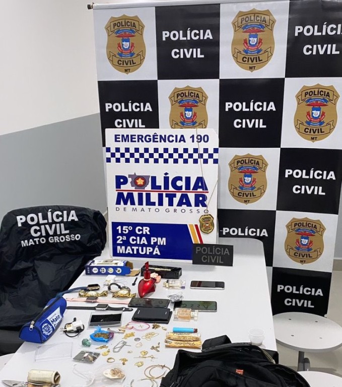 Autor de furtos e roubo a residência é preso em flagrante em Matupá Autor de furtos e roubo a residência é preso em flagrante em Matupá