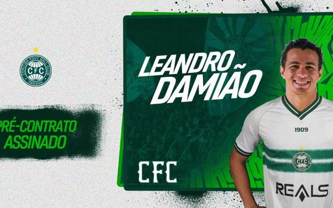 Coritiba anuncia pré-contrato com Leandro Damião que deve chegar na próxima semana