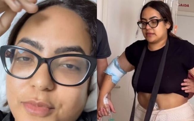 Influenciadora Verolayne exibe pós de cirurgia na costela; veja fotos Influenciadora Verolayne exibe pós de cirurgia na costela; veja fotos