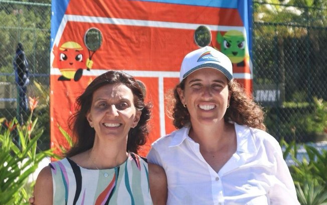 Liga Tênis 10 faz torneio em SP e conversa com mãe de Luisa Stefani