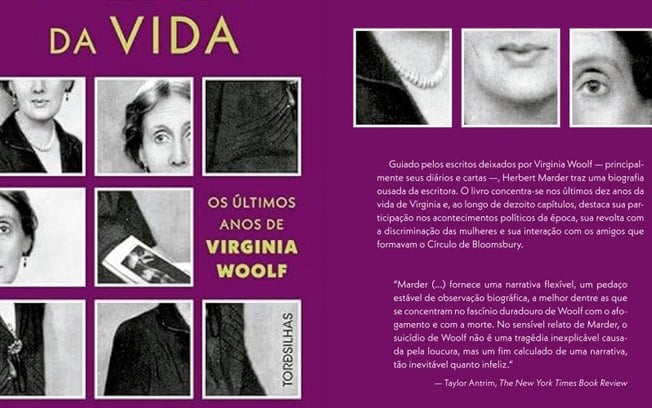 Virginia
Woolf: biografia celebra os últimos anos de vida da escritora