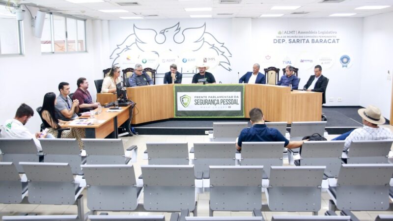 Frente Parlamentar da Segurança Pessoal debate ordenamento territorial para instalção de clubes de tiro