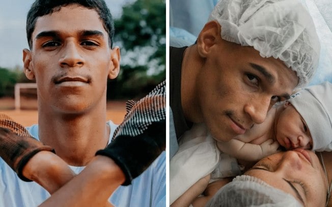 Nasce 1º filho do influencer Luva de Pedreiro; nome do bebê surpreende Nasce 1º filho do influencer Luva de Pedreiro; nome do bebê surpreende